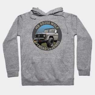 4x4 Offroad Legends: Mercedes-Benz G-klasse GD 250 Wolf Cabrio Hoodie